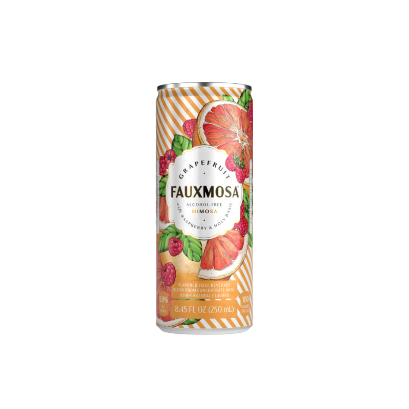 FAUXMOSA | Grapefruit with Raspberry & Holy Basil