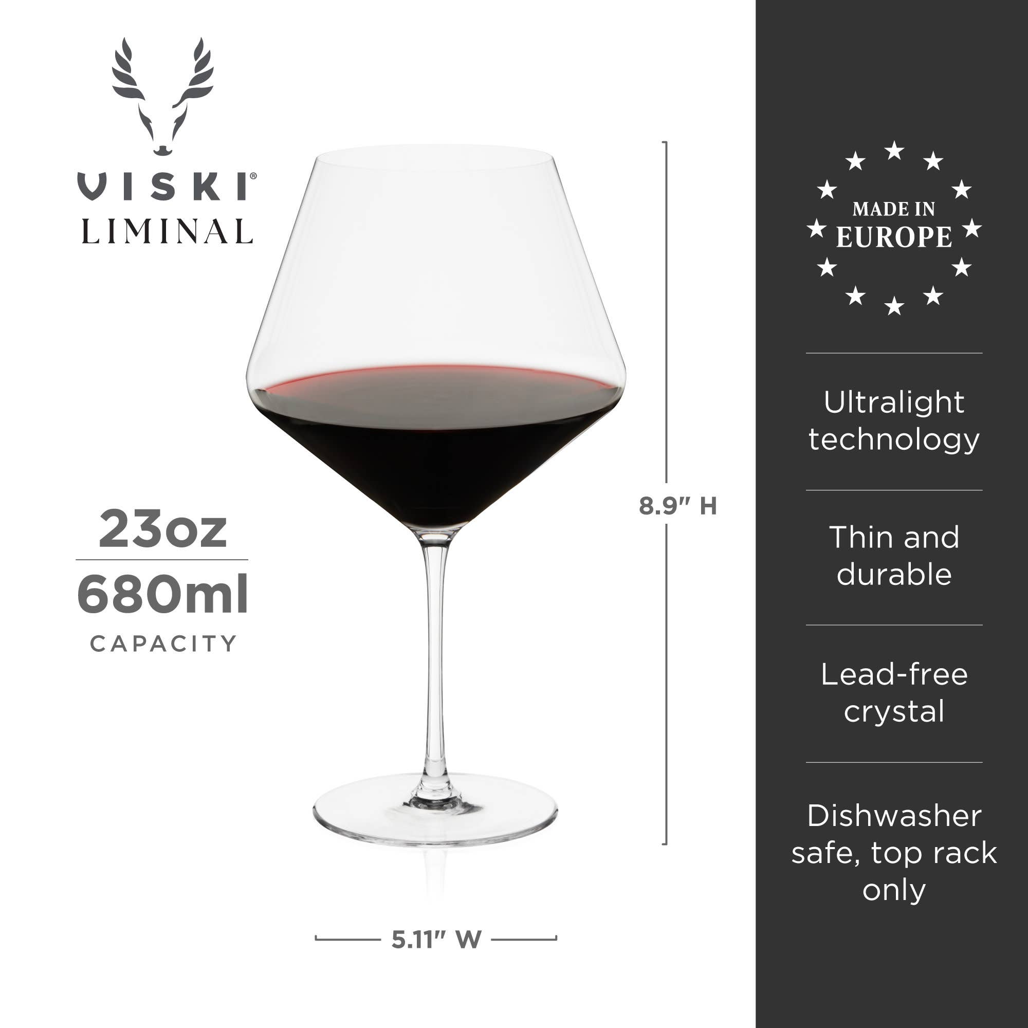 Viski Reserve Liminal Wine Glass - Thumbnail 5