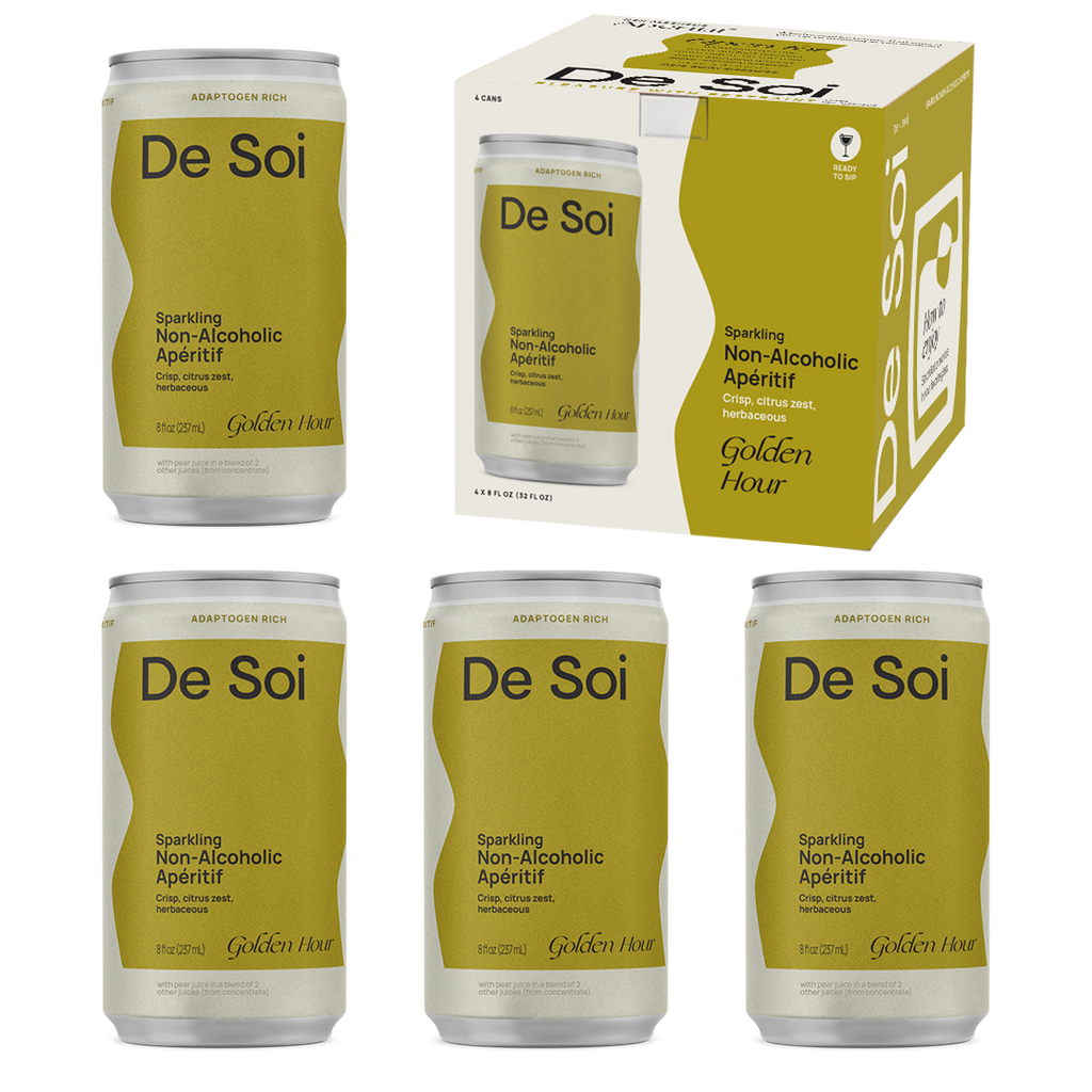 De Soi Golden Hour 4-pack of 8 oz. cans