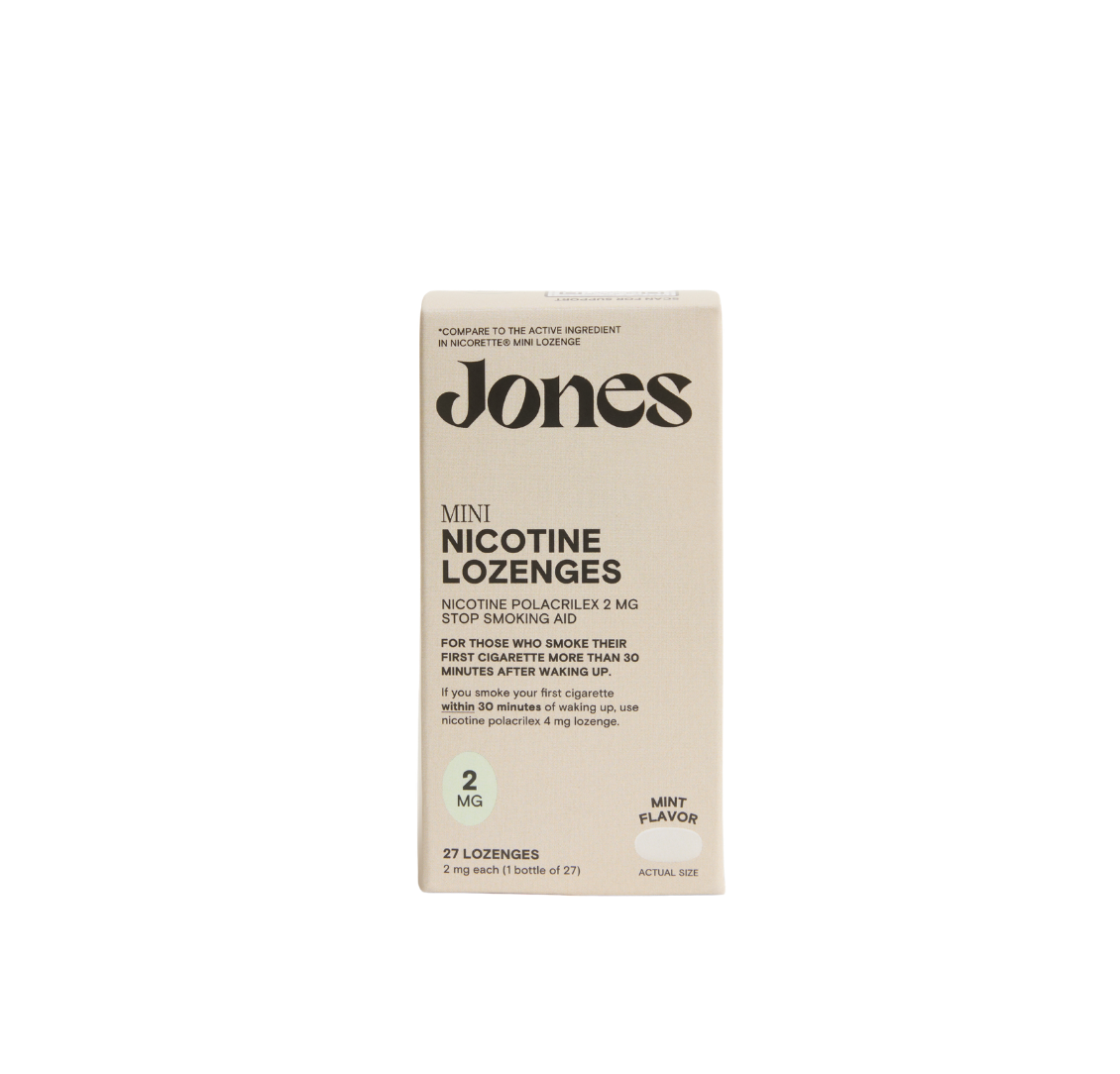 Jones | 27 Mini 2mg Nicotine Lozenges