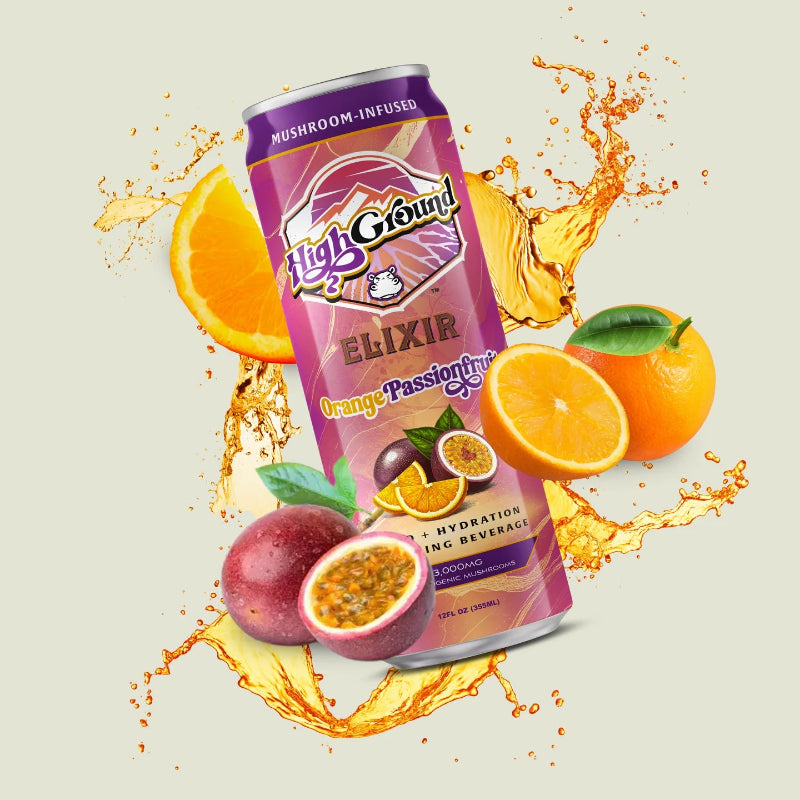 High Ground Elixirs | Orange Passionfruit