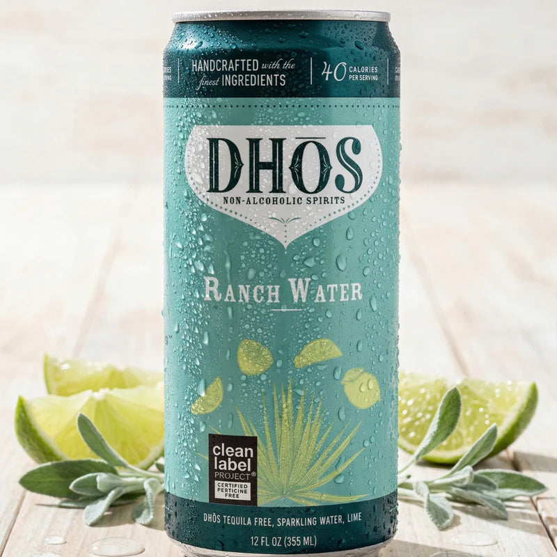 Dhōs | Zero Proof Ranch Water 4pk