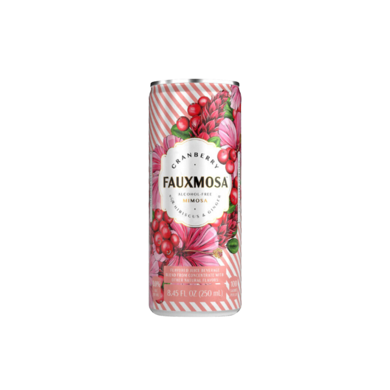 FAUXMOSA | Cranberry with Hibiscus & Ginger