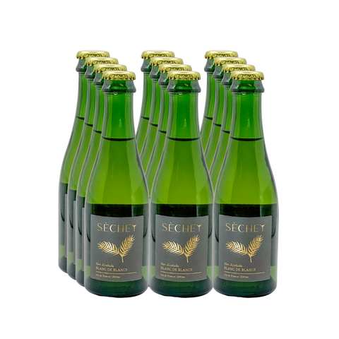 Alcohol-Free Sparkling Blanc de Blanc 200ml – Case of 12