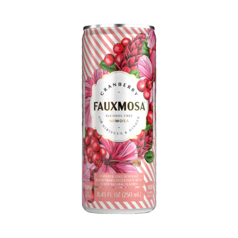 FAUXMOSA | Cranberry with Hibiscus & Ginger