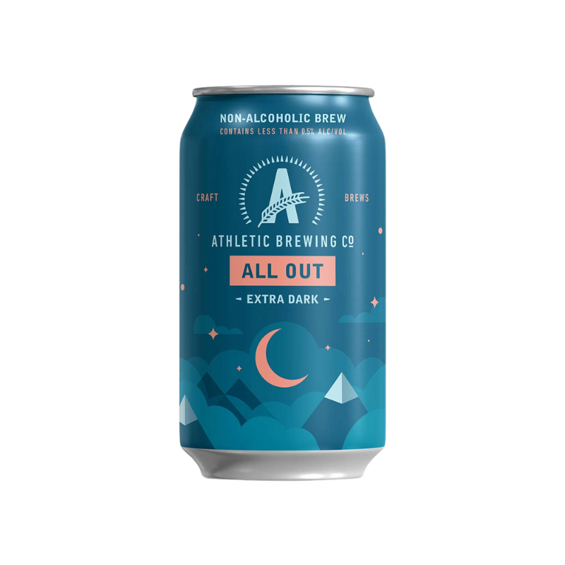 Athletic Brewing Co. All Out Extra Dark Stout