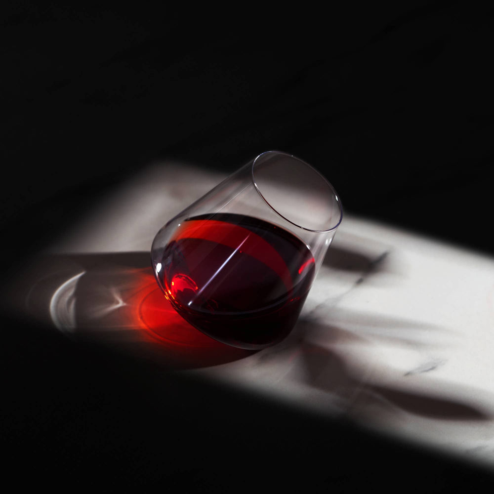 
                      
                        Viski | Stemless Rolling Crystal Wine Glasses - Set of 2
                      
                    