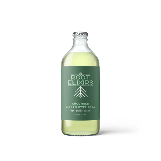 Root Elixirs | Sparkling Cucumber Elderflower