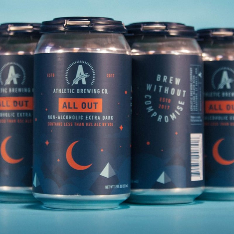 Athletic Brewing Co. All Out Extra Dark Stout