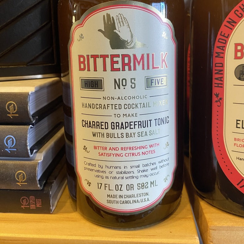 Bittermilk No. 5 Charred Grapefruit Tonic with Bulls Bay Sea Salt