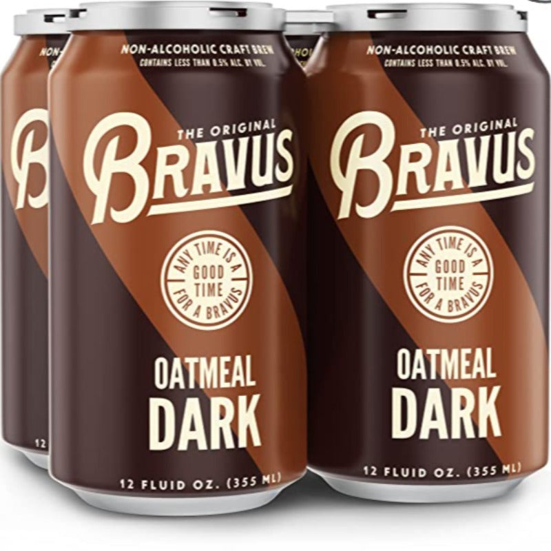 Bravus Oatmeal Dark non-alcoholic beer
